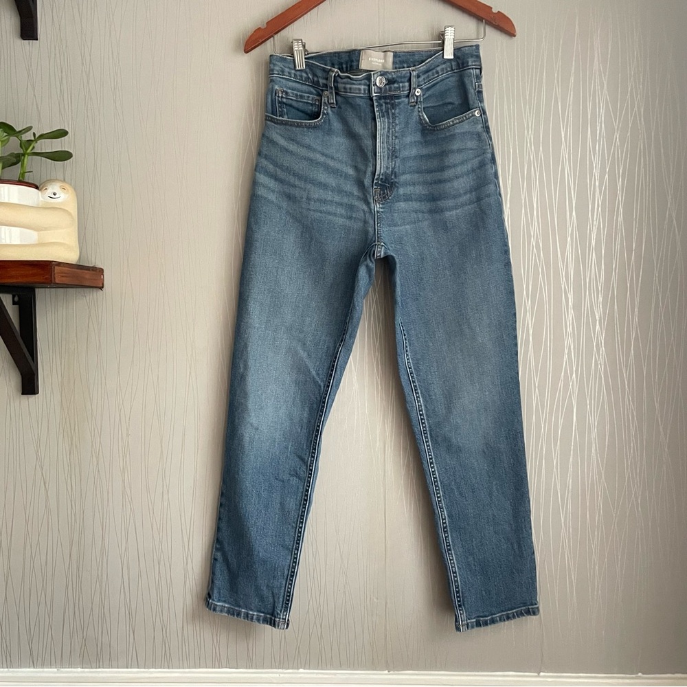 Everlane Women's High Rise Jeans - Blue